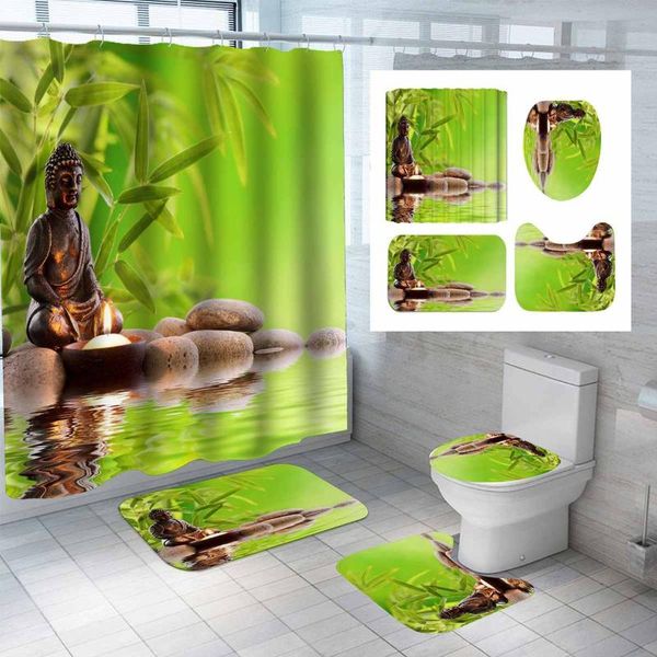 shower curtains 4pcs bathroom set curtain waterfall non slip mats bath carpets toilet seat cover floor mat pedestal rug
shower curtains 4pcs bathroom set curtain waterfall non slip mats bath carpets toilet seat cover floor mat pedestal rug