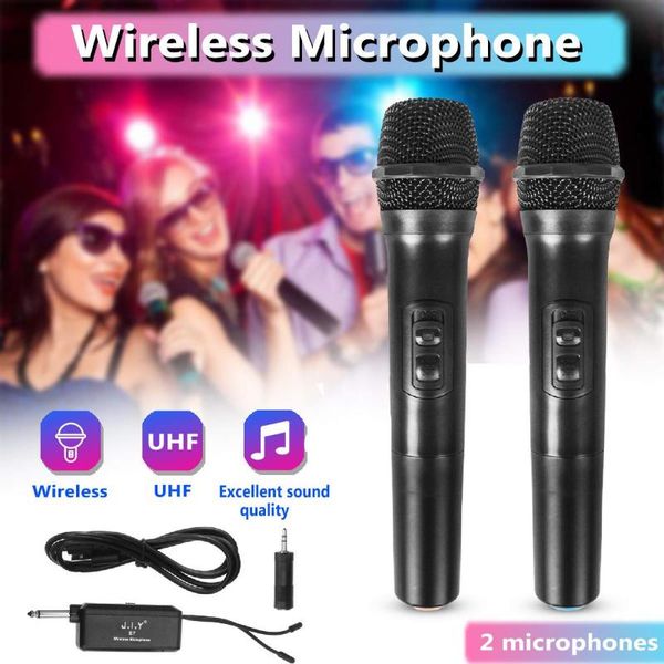 wireless microphone speaker 2 channel cordless handheld mic karaoke speech supplies cardioid for tv computer microphones
wireless microphone speaker 2 channel cordless handheld mic karaoke speech supplies cardioid for tv computer microphones