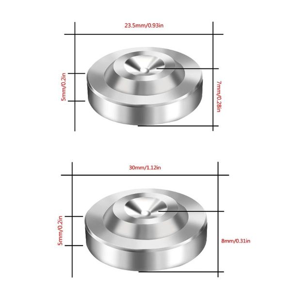 computer speakers 4pcs 23.5+7/30+8mm mini replacement sound floor stands isolation mounts speaker spike base pad feet improve shockpro c7
computer speakers 4pcs 23.5+7/30+8mm mini replacement sound floor stands isolation mounts speaker spike base pad feet improve shockpro c7