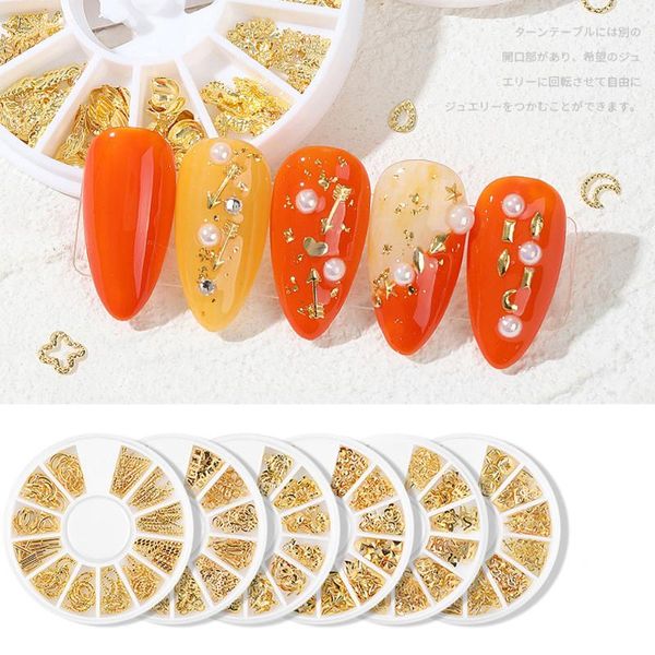 nail art decorations 1box decoration stickers star month rivet metal mixed sequins 3d design diy manicure alloy accessories tools, Silver;gold
nail art decorations 1box decoration stickers star month rivet metal mixed sequins 3d design diy manicure alloy accessories tools, Silver;gold
