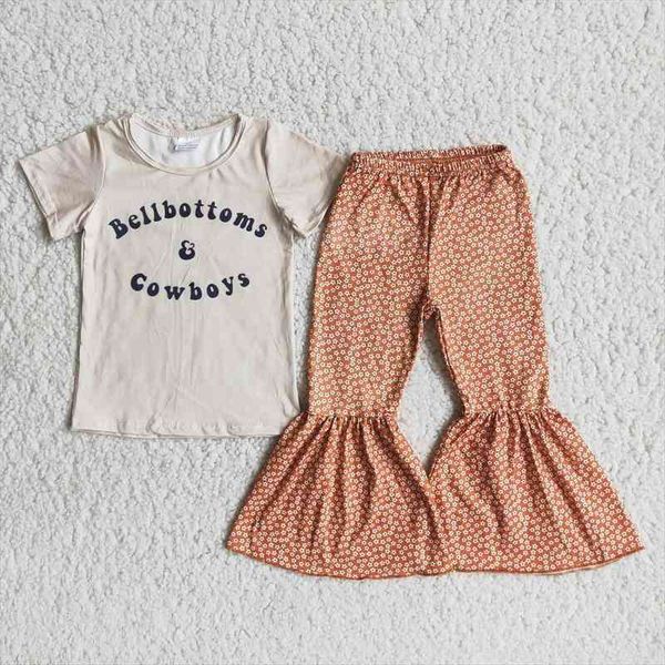 rts baby girls wear fall clothes letter print short sleeve shirts floral bells pants sets kids clothes sets, White
rts baby girls wear fall clothes letter print short sleeve shirts floral bells pants sets kids clothes sets, White