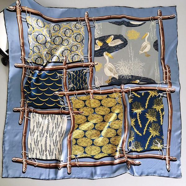 scarves 100% mulberry-silk scarf hand rolled edges 110*110 silk square large womens designers shawls, Blue;gray
scarves 100% mulberry-silk scarf hand rolled edges 110*110 silk square large womens designers shawls, Blue;gray