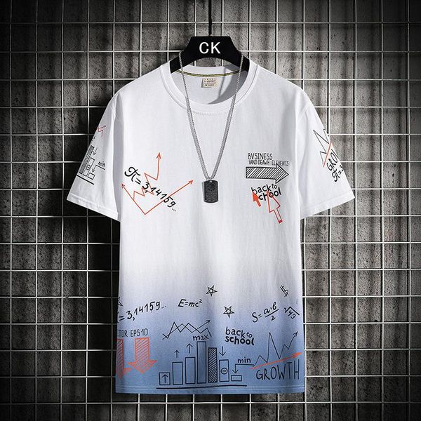 summer students learn to dominate loose cotton clothes everyday casual t shirt short sleeved fashion trend men's clothing t-shirts, White;black
summer students learn to dominate loose cotton clothes everyday casual t shirt short sleeved fashion trend men's clothing t-shirts, White;black