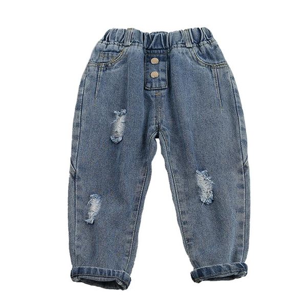 trousers citgeeautumn kid girls jeans elastic waist denim ripped pants vacation birthday party pography clothes, Blue
trousers citgeeautumn kid girls jeans elastic waist denim ripped pants vacation birthday party pography clothes, Blue