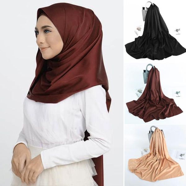 scarves 180x70cm breathable silk material solid color matte effect satin shawl women scarf muslim hijab tudung headscarf, Blue;gray
scarves 180x70cm breathable silk material solid color matte effect satin shawl women scarf muslim hijab tudung headscarf, Blue;gray