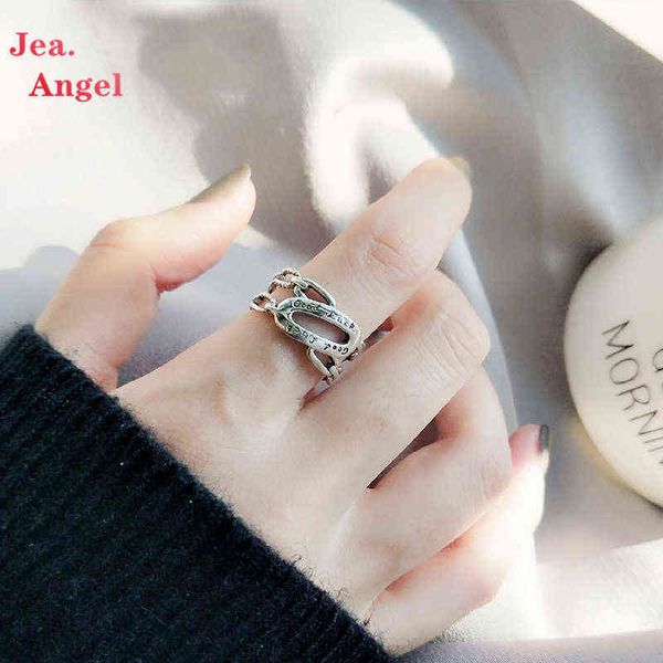 jea.angel 925 silver new style punk multi-storey chain cross wide ring for women good luck trendy temperament for jewelry gifts g1125, Slivery;golden
jea.angel 925 silver new style punk multi-storey chain cross wide ring for women good luck trendy temperament for jewelry gifts g1125, Slivery;golden