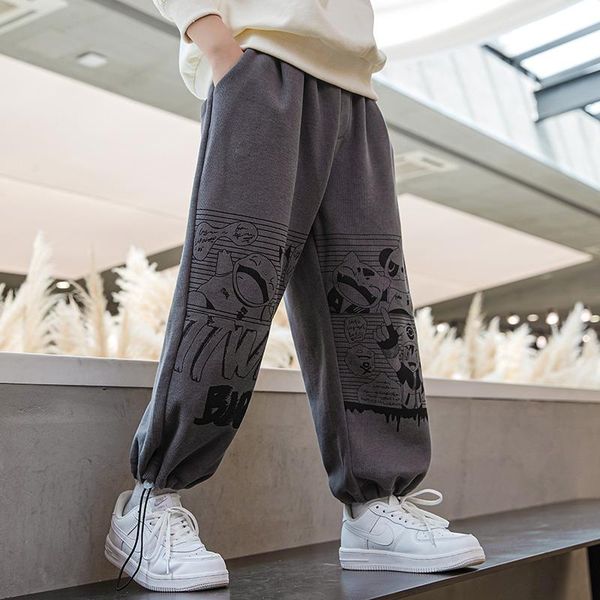 trousers elastic waist boys sweatpants loose knit cartoon pattern casual jogger pants straight wide-leg autumn winter, Blue
trousers elastic waist boys sweatpants loose knit cartoon pattern casual jogger pants straight wide-leg autumn winter, Blue