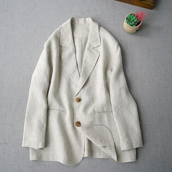 women's suits & blazers special suit linen temperament thin coat 2021 spring and autumn wear leisure blazer 0902-3, White;black
women's suits & blazers special suit linen temperament thin coat 2021 spring and autumn wear leisure blazer 0902-3, White;black