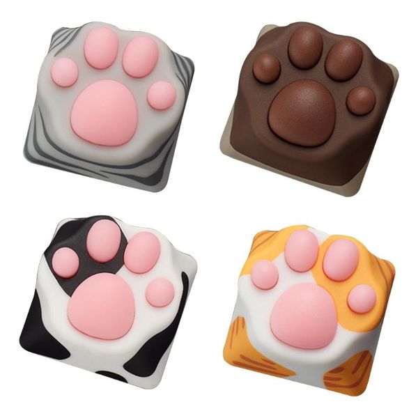personality soft feel abs silicone kitty artisan cat paws pad mechanical keyboard keycaps for cherry mx switches keyboards
personality soft feel abs silicone kitty artisan cat paws pad mechanical keyboard keycaps for cherry mx switches keyboards