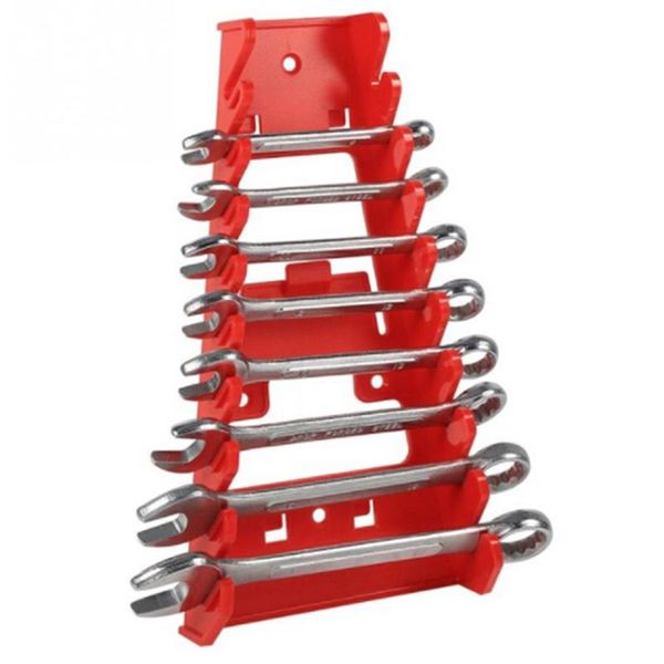 plastic red 9 slot wrenches rack standard organizer holder tools storage holders wall mounted home use hooks & rails
plastic red 9 slot wrenches rack standard organizer holder tools storage holders wall mounted home use hooks & rails