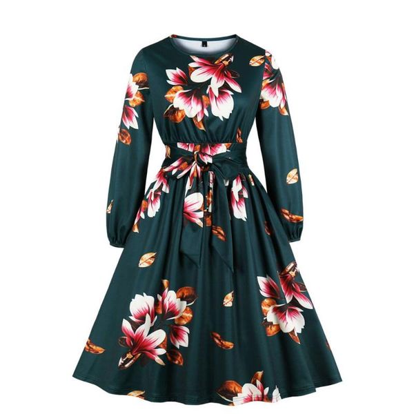 casual dresses 2021 spring women's printed long sleeve tunic lace up dress round neck pullover retro blue mid-waist bowknot, Black;gray
casual dresses 2021 spring women's printed long sleeve tunic lace up dress round neck pullover retro blue mid-waist bowknot, Black;gray