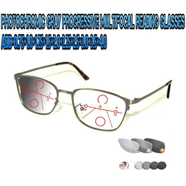 sunglasses pochromic gray progressive multifocal reading glasses ultralight squared large size metal frame fashion +0.75 to +4.0, White;black
sunglasses pochromic gray progressive multifocal reading glasses ultralight squared large size metal frame fashion +0.75 to +4.0, White;black