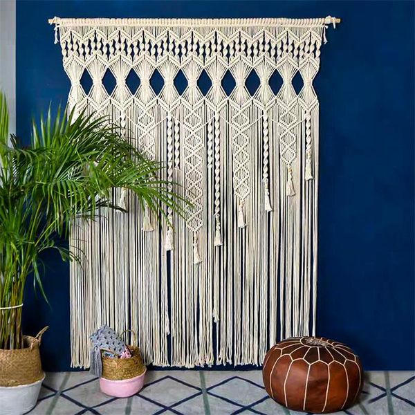 curtain & drapes doorway curtains bohemian room divider handmade door string for bedroom kitchen/birthday/party/wedding backdrop
curtain & drapes doorway curtains bohemian room divider handmade door string for bedroom kitchen/birthday/party/wedding backdrop