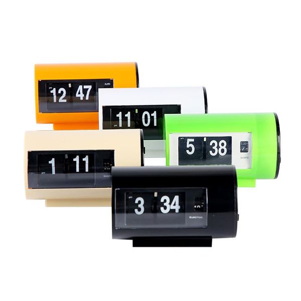 retro table alarm clock auto flip desk 12 hours am/ pm format display timepiece page turning clocks other & accessories
retro table alarm clock auto flip desk 12 hours am/ pm format display timepiece page turning clocks other & accessories