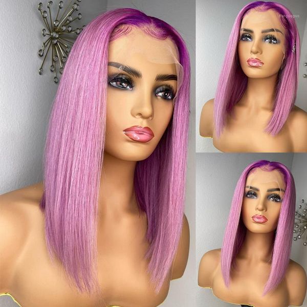 150% ombre blonde short bob wig human hair wigs for women purple straight part lace with transparent colored closure1, Black;brown
150% ombre blonde short bob wig human hair wigs for women purple straight part lace with transparent colored closure1, Black;brown