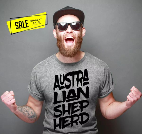 SALE Australian Shepherd Aussie font contradictions Dog Unisex T-Shirt, Mainly pictures
SALE Australian Shepherd Aussie font contradictions Dog Unisex T-Shirt, Mainly pictures