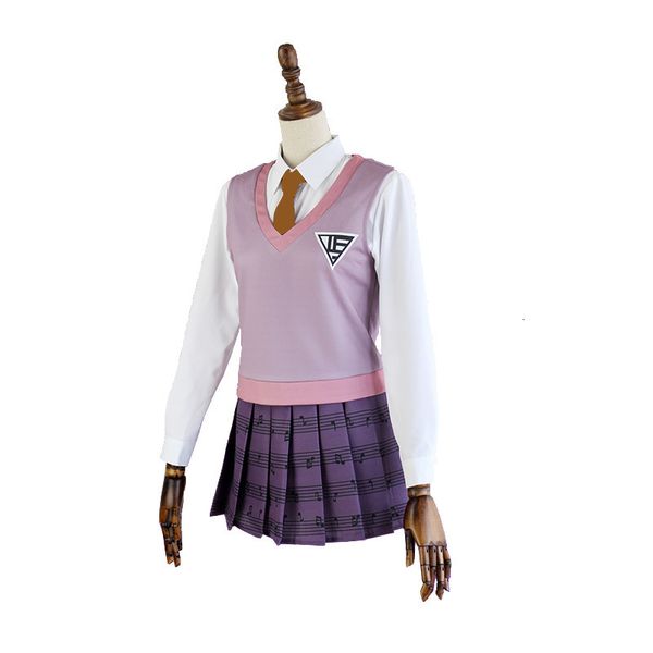 dress danganronpa v3 costumes akamatsu kaede uniform anime cosplay clothes girl wig party halloween costume, Black;gray
dress danganronpa v3 costumes akamatsu kaede uniform anime cosplay clothes girl wig party halloween costume, Black;gray