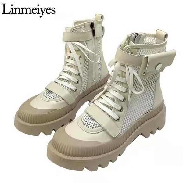 summer boots women real leather mesh round toe lace-up bag ankle fashion comfy air shoes spring motorcycle, Black
summer boots women real leather mesh round toe lace-up bag ankle fashion comfy air shoes spring motorcycle, Black