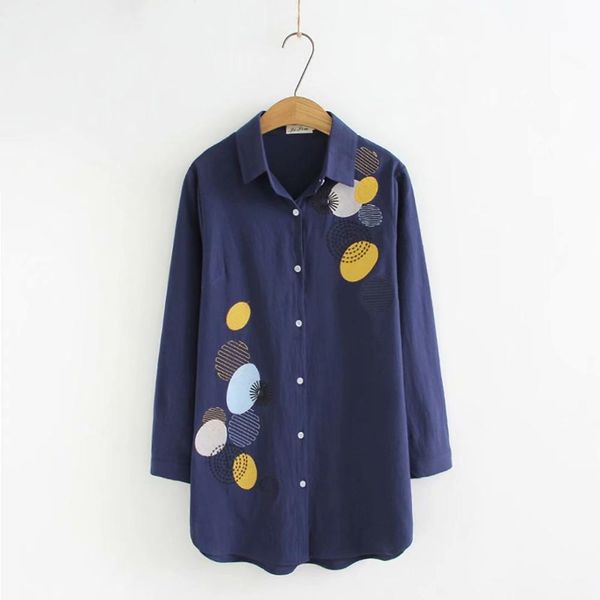 womens blouses plus size embroidery women 100% cotton loose navy white shirts spring autumn casual ladies soft blouse female
womens blouses plus size embroidery women 100% cotton loose navy white shirts spring autumn casual ladies soft blouse female