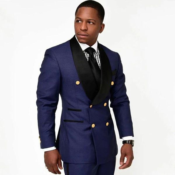 men's suits & blazers double breasted men slim fit with black shawl lapel royal blue groom tuxedo for wedding 2 piece jacket pants male, White;black
men's suits & blazers double breasted men slim fit with black shawl lapel royal blue groom tuxedo for wedding 2 piece jacket pants male, White;black
