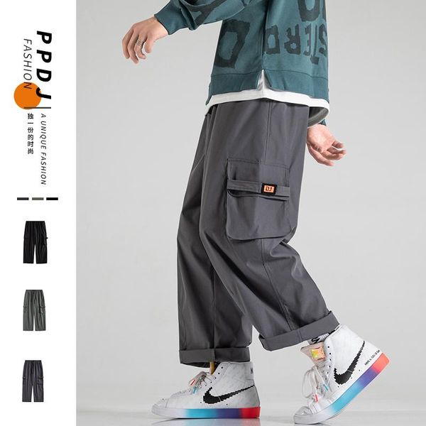 men's pants cargo harem 2021 hip hop casual male joggers trousers fashion streetwear sweatpants pant, Black
men's pants cargo harem 2021 hip hop casual male joggers trousers fashion streetwear sweatpants pant, Black