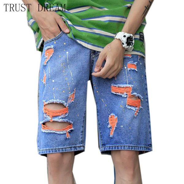 summer 2021 men hole shorts slim beggar style man painted denim short hiphop streetwear mens amazing ripped trousers men's, White;black
summer 2021 men hole shorts slim beggar style man painted denim short hiphop streetwear mens amazing ripped trousers men's, White;black