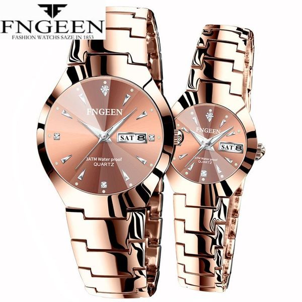 couple watch men quartz wristwatch for lovers christmas stainless steel luxury womens waterproof relogio feminino wristwatches, Slivery;brown
couple watch men quartz wristwatch for lovers christmas stainless steel luxury womens waterproof relogio feminino wristwatches, Slivery;brown