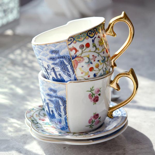 mugs sales 2-piece set european gold painting retro luxury cup and saucer personality funny coffee afternoon white ceramic tea
mugs sales 2-piece set european gold painting retro luxury cup and saucer personality funny coffee afternoon white ceramic tea