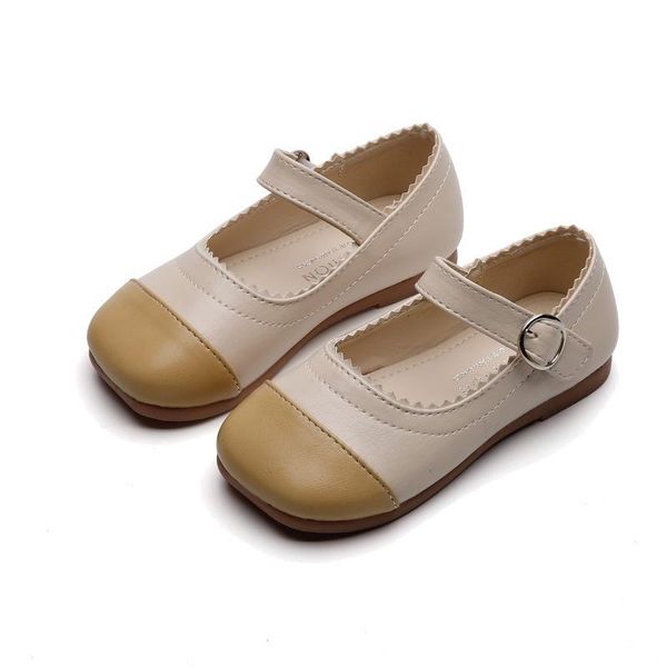 flat shoes girls leather autumn children kids fashion flats baby soft bottom peas color matching princess, Black;grey
flat shoes girls leather autumn children kids fashion flats baby soft bottom peas color matching princess, Black;grey
