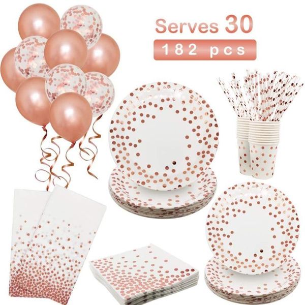 disposable dinnerware white rose gold birthday party supplies tableware plates cutlery sets for girl women decorations wedding
disposable dinnerware white rose gold birthday party supplies tableware plates cutlery sets for girl women decorations wedding