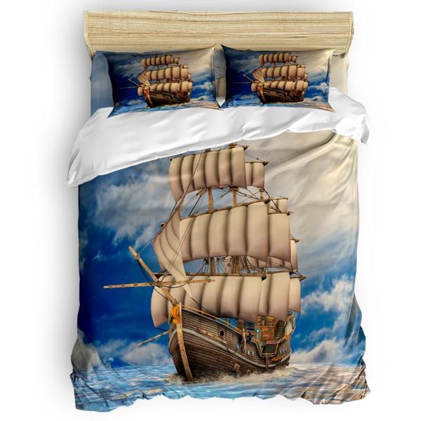 bedding sets blue sea sailing boat retro style duvet cover set with pillowcase comfortable bedroom supplies king size
bedding sets blue sea sailing boat retro style duvet cover set with pillowcase comfortable bedroom supplies king size