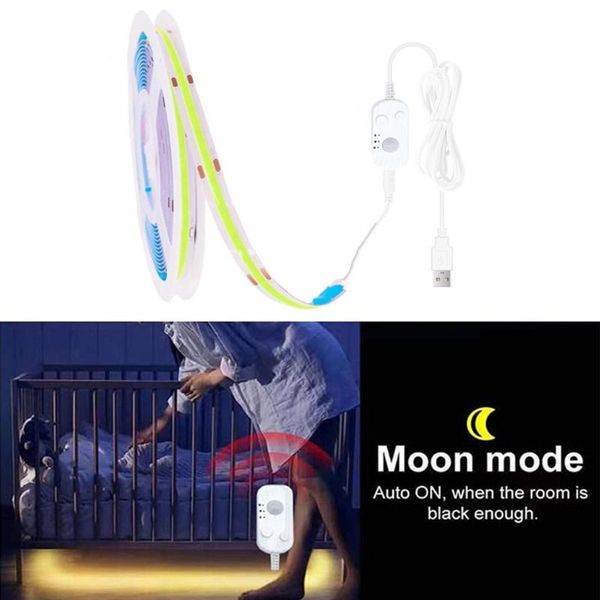 strips 5v led sensor strip light usb fcob ra90 motion stair flexible ribbon decorative lamp 320leds/m cob lighting stripe
strips 5v led sensor strip light usb fcob ra90 motion stair flexible ribbon decorative lamp 320leds/m cob lighting stripe
