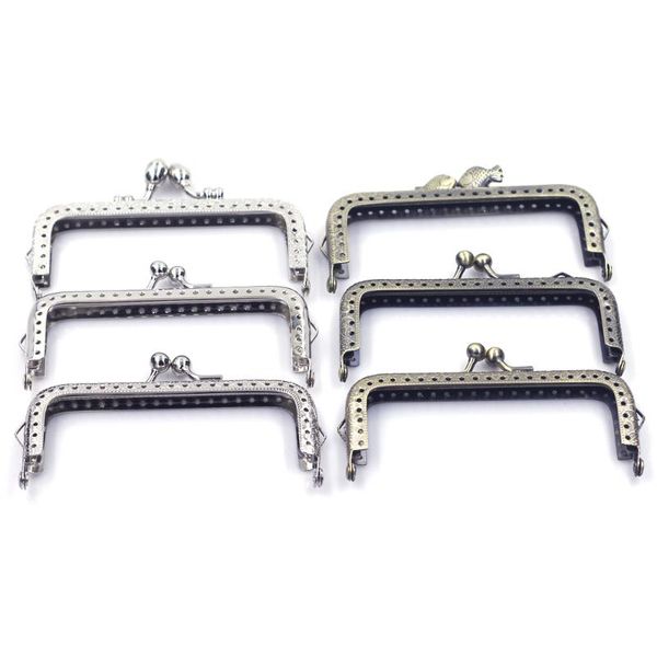 bag parts & accessories 5pcs 10.5cm square metal purse frames pouch kiss clasps buckles handles fish bud ball head diy handbag luggage, Black
bag parts & accessories 5pcs 10.5cm square metal purse frames pouch kiss clasps buckles handles fish bud ball head diy handbag luggage, Black