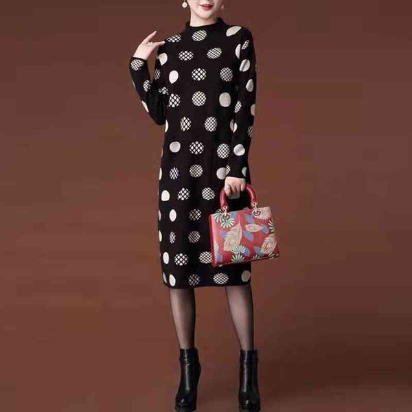 large size half collar long womens dresses polka dot sleeve vestido de mujer femme robe, Black;gray
large size half collar long womens dresses polka dot sleeve vestido de mujer femme robe, Black;gray
