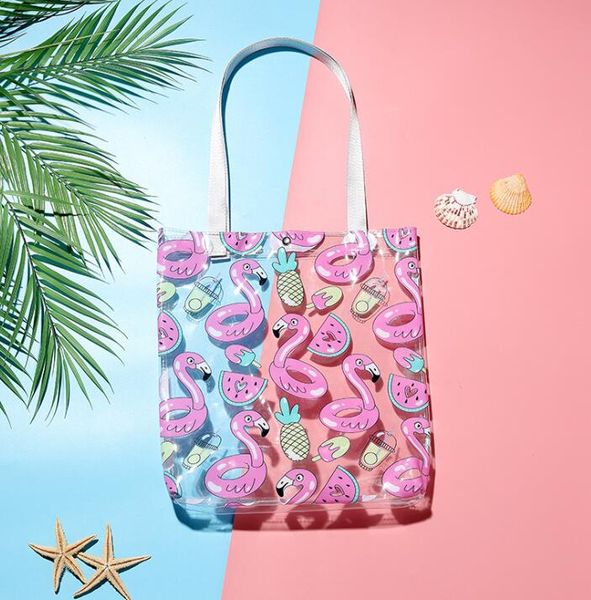 stuff sacks women pvc transparent flamingo prints large capacity vertical section hasp handbag outdoor summer
stuff sacks women pvc transparent flamingo prints large capacity vertical section hasp handbag outdoor summer