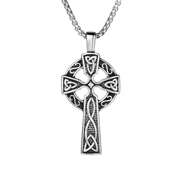 chains stainless steel vintage cross men punk rock pendant necklace jewelry gift for him with chain, Silver
chains stainless steel vintage cross men punk rock pendant necklace jewelry gift for him with chain, Silver