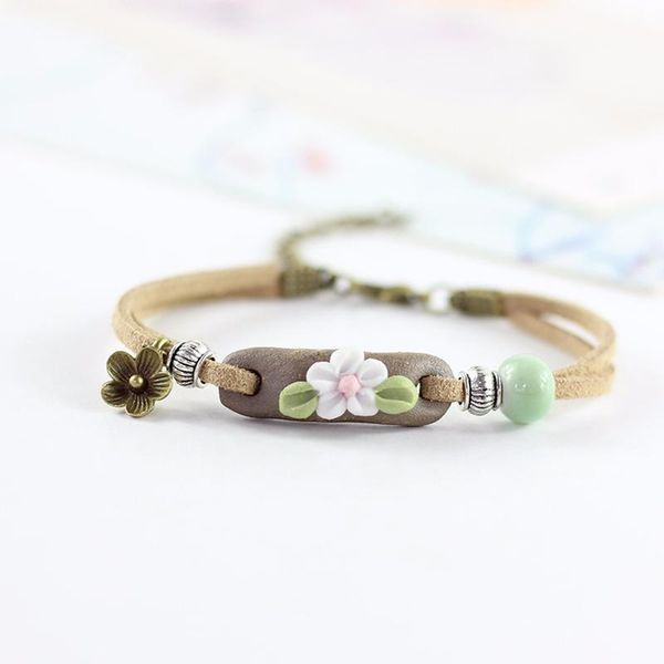 charm bracelets ceramic bracelet handmade bohemia jewelry bangles vintage beautiful accessories christmas gift, Golden;silver
charm bracelets ceramic bracelet handmade bohemia jewelry bangles vintage beautiful accessories christmas gift, Golden;silver