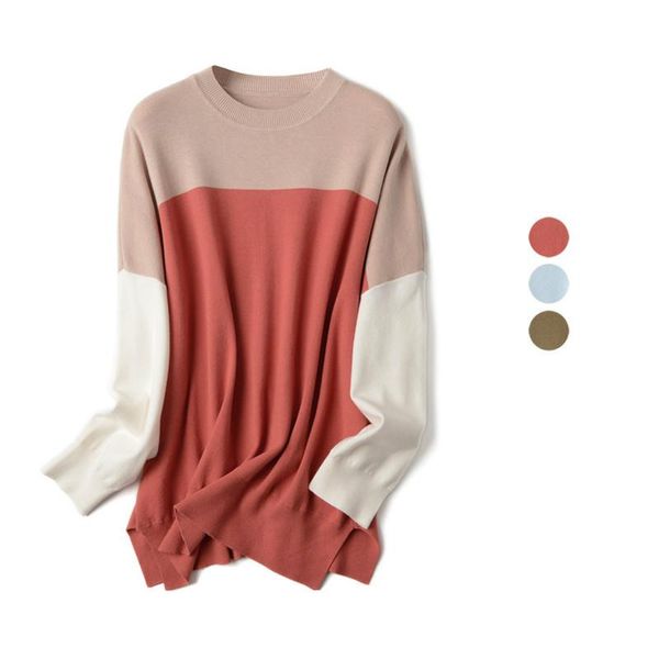 women's sweaters women casual sweater -selling high-quality thin color contrast fashion outdoor, White;black
women's sweaters women casual sweater -selling high-quality thin color contrast fashion outdoor, White;black