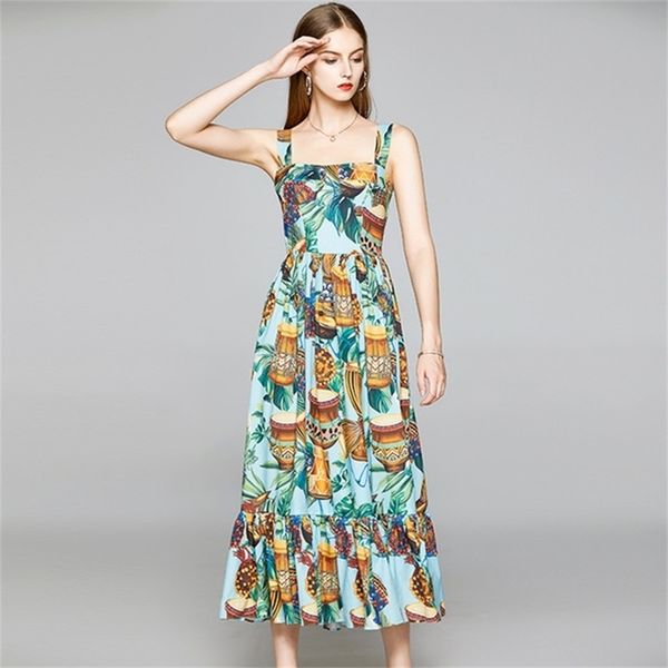 women holiday flower print pleated sling dress female spaghetti strap vestidos chic casual summer slip dresses 210603, Black;gray
women holiday flower print pleated sling dress female spaghetti strap vestidos chic casual summer slip dresses 210603, Black;gray