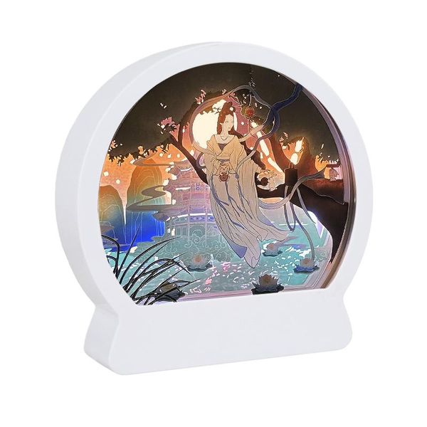 night lights light led lamp table shadow box frame po diy paintting aesthetic room decor semicircle moon anime
night lights light led lamp table shadow box frame po diy paintting aesthetic room decor semicircle moon anime