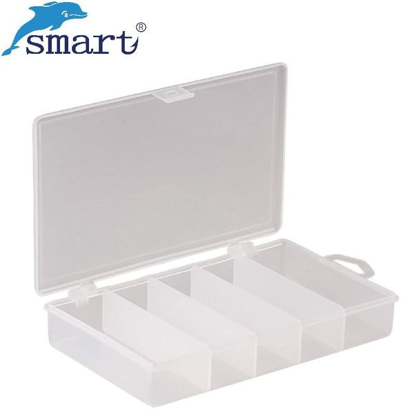 smart portable plastic fishing lure box 17.9*10.9*3cm 5 compartments waterproof tackle storage carp tool accessories
smart portable plastic fishing lure box 17.9*10.9*3cm 5 compartments waterproof tackle storage carp tool accessories