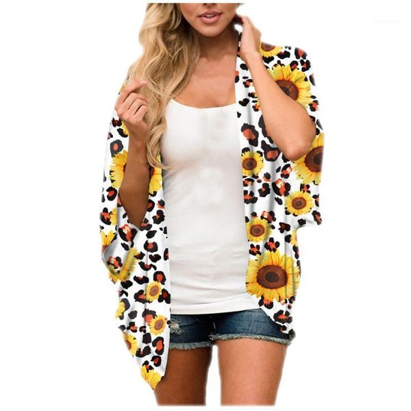 women's blouses & shirts bohemian chiffon kimono cardigan floral print harajuku beach half sleeve loose capes beachwear bikini cover u, White
women's blouses & shirts bohemian chiffon kimono cardigan floral print harajuku beach half sleeve loose capes beachwear bikini cover u, White
