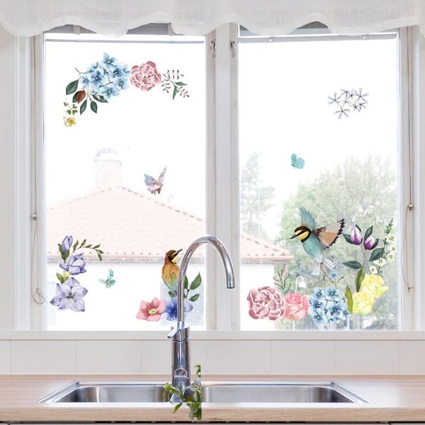 wall stickers birds flowers window glass bedroom living room decoration mural home decor decals removable wallpaper
wall stickers birds flowers window glass bedroom living room decoration mural home decor decals removable wallpaper