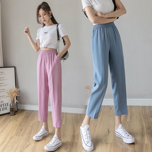 women's pants & capris casual suit women 's summer 2021 high waist slimming draping straight loose wide-legged ankle, Black;white
women's pants & capris casual suit women 's summer 2021 high waist slimming draping straight loose wide-legged ankle, Black;white