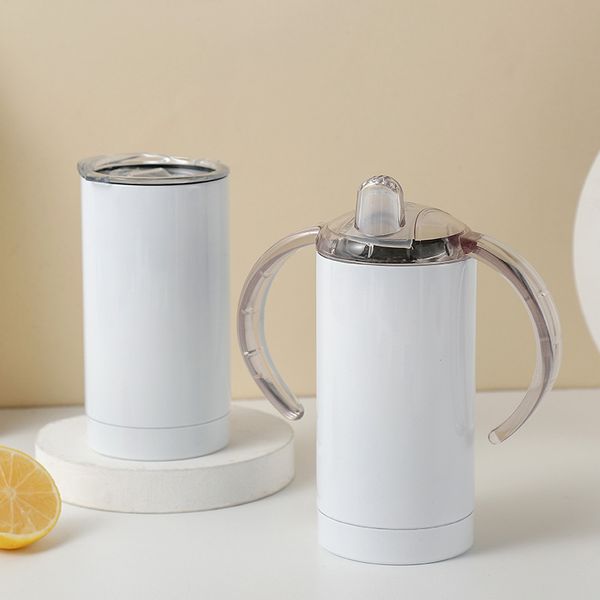 ready shipp 12oz straight sippy tumbler baby feeding bottle double wall vacuum stainless steel cups for sublimation blanks with 2 types lids
ready shipp 12oz straight sippy tumbler baby feeding bottle double wall vacuum stainless steel cups for sublimation blanks with 2 types lids