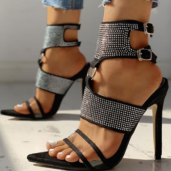 dropship big size 42 thin high heels women summer sandals female pvc party brand crystals shoes woman, Black
dropship big size 42 thin high heels women summer sandals female pvc party brand crystals shoes woman, Black
