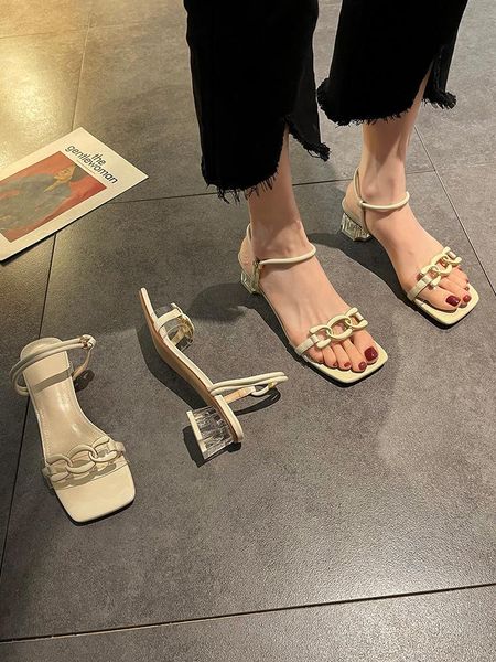 sandals fashion women's outer wear 2021 summer ins all-match pearl buckle belt thick heel roman shoes, Black
sandals fashion women's outer wear 2021 summer ins all-match pearl buckle belt thick heel roman shoes, Black