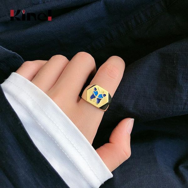 cluster rings kinel authentic silver 925 jewelry enamel butterfly finger for women adjustable size 18k real gold plated anillos, Golden;silver
cluster rings kinel authentic silver 925 jewelry enamel butterfly finger for women adjustable size 18k real gold plated anillos, Golden;silver