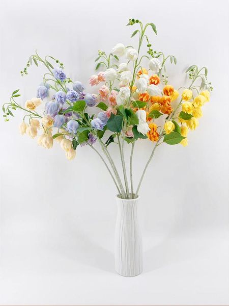 decorative flowers & wreaths 83cm artificial campanula 16 heads branch silk flower wedding party home floral tuin decoratie
decorative flowers & wreaths 83cm artificial campanula 16 heads branch silk flower wedding party home floral tuin decoratie