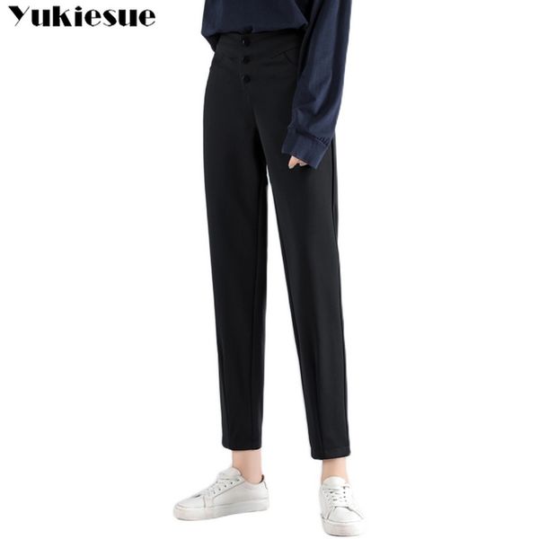 harem pants elegant vintage elastic waist trouser female high-quality loose pencil women casual high corduroy 210518, Black;white
harem pants elegant vintage elastic waist trouser female high-quality loose pencil women casual high corduroy 210518, Black;white